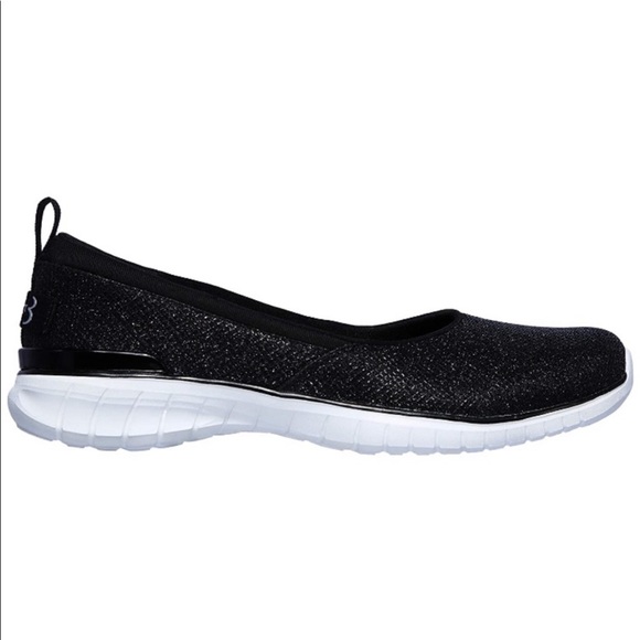 Skechers Shoes - Concept 3 by Skechers Liana Black Sparkle Women’s 8 Comfort Shoes Slip On